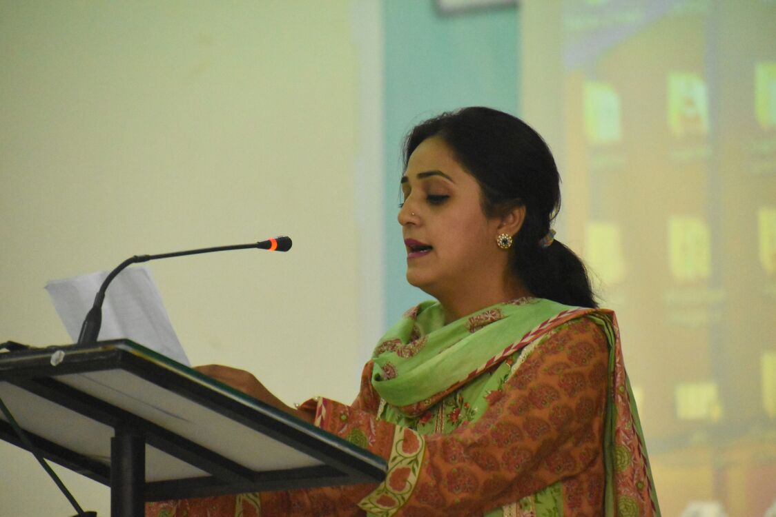 Ms Hina Zeeshan Chair Conf. PR Commitee EM FANS